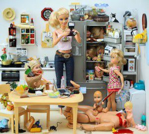 Barbie and children killing