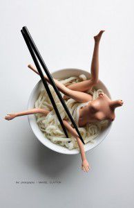 Barbie doll noodles